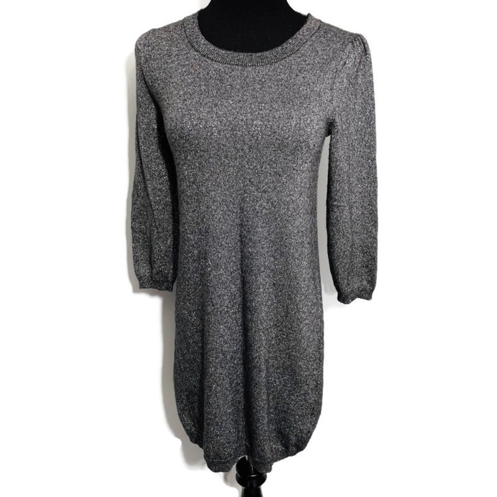 Banana Republic Black Wool Cashmere Sweater Dress